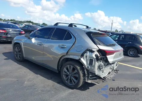 2022 Lexus Ux 200 F Sport из США, поврежденный, VIN JTHE3JBH9N2048306